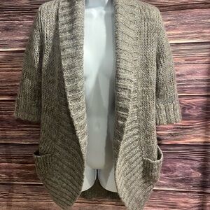 Pins & Needles Women's Brown Cardigan
